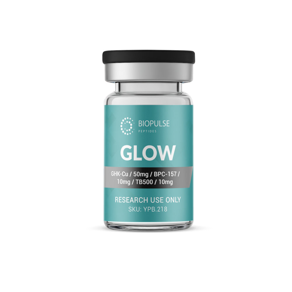 GLOW GHK-Cu (50mg) / BPC-157 (10mg) / TB500 (10mg)